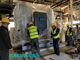 北京起重吊装设备搬运河北保定冷水机组分体吊装下一层人工组装就位