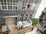 北京起重吊装搬运公司通州电子设备楼层平台吊装人工搬运车间就位