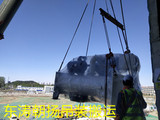 北京起重吊装设备搬运河北燕郊冷水机组楼层吊装人工搬运基础就位
