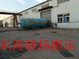 北京起重吊装顺义中国民生银行总部大罐吊装卸车搬运到基础就位